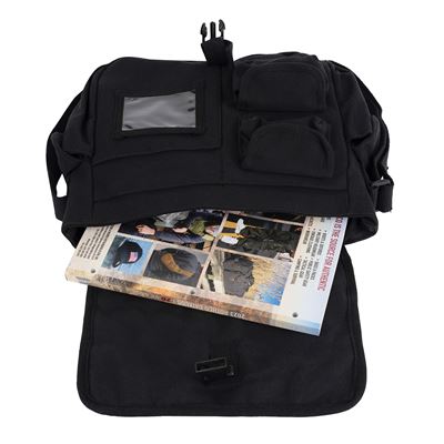 Bag over his shoulder URBAN EXPLORER 30 x 25 x 10 cm black