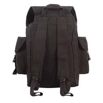 Backpack canvas Outfitter BLACK