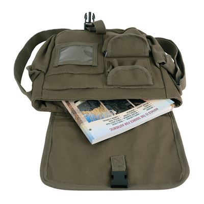 Bag over his shoulder URBAN EXPLORER 30 x 25 x 10 cm OLIVE