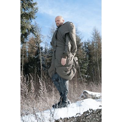 Survival ONE OLIVE - GREEN Extreme Sleeved Sleeping Bag CARINTHIA 92070 14