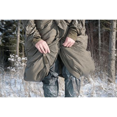 Survival ONE OLIVE - GREEN Extreme Sleeved Sleeping Bag CARINTHIA 92070 13