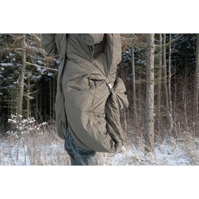 Survival ONE OLIVE - GREEN Extreme Sleeved Sleeping Bag CARINTHIA 92070 9
