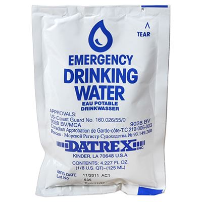 Datrex Emergency Water 125 ml