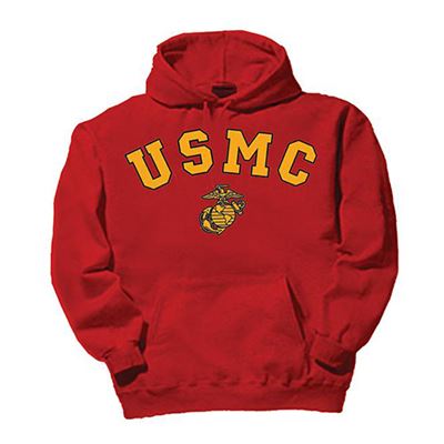 Hoodie USMC RED