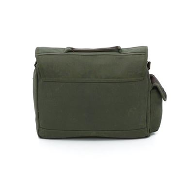 VINTAGE TRAILBLAZER bag over his shoulder OLIVE