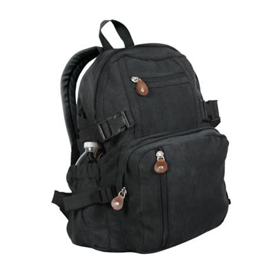 Backpack VINTAGE JUMBO BLACK