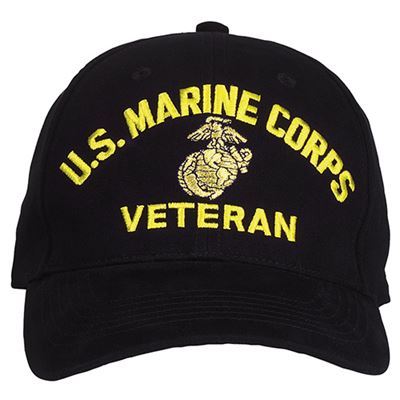 Beanie U.S. MARINE CORPS VETERAN BASEBALL BLACK