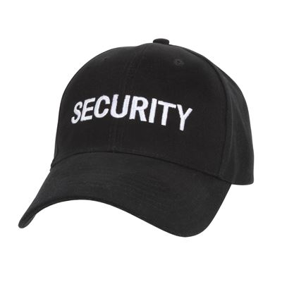 Hat SECURITY BASEBALL BLACK