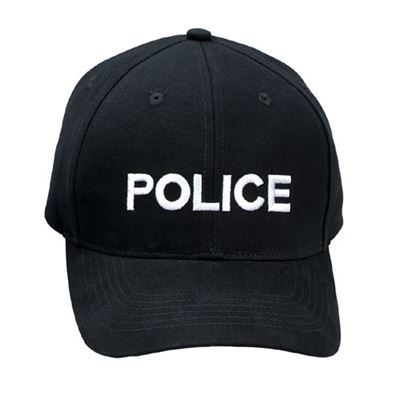 Hat POLICE BLACK BASEBALL