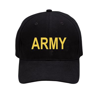 Hat BASEBALL ARMY BLACK