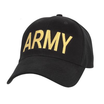 Hat BASEBALL ARMY BLACK
