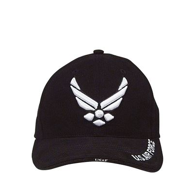 Hat DELUXE NEW WING AIR FORCE BASEBALL BLACK