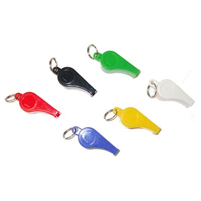 Whistle plastic various colors