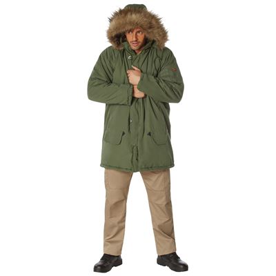Jacket VINTAGE N-3B GREEN ROTHCO 9467 3