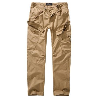 ADVEN SLIM FIT trousers CAMEL