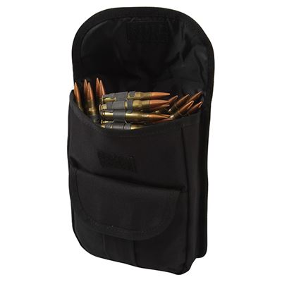 MOLLE pouch for ammunition BLACK