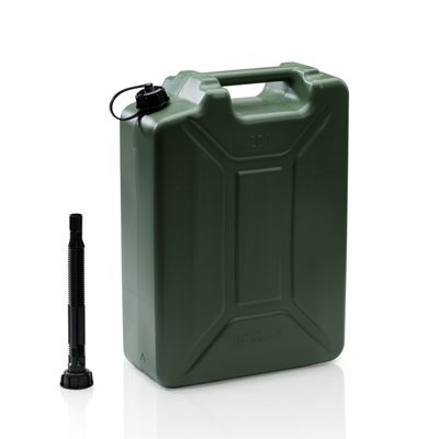 Plastic fuel canister 20 liter ARMY