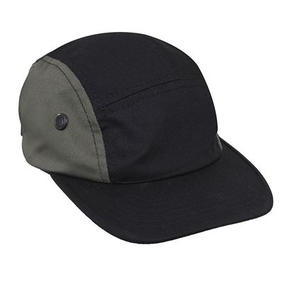 Hat with side air vents OLIVE/BLACK