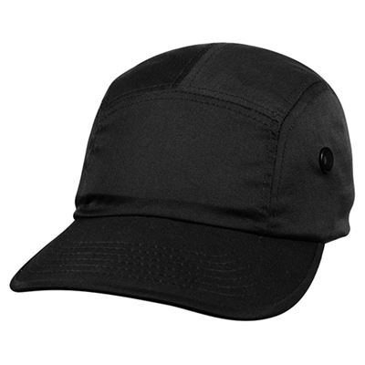 Hat with side air vents BLACK