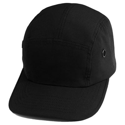 Hat with side air vents rip-stop BLACK