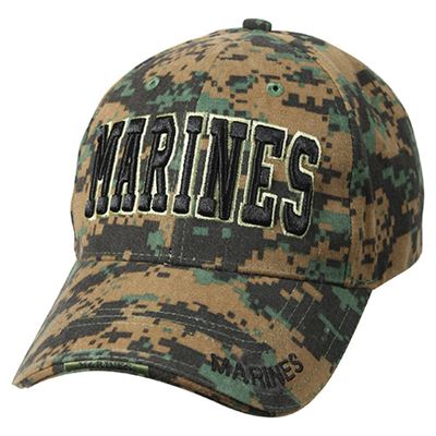 Hat DELUXE WOODLAND DIGITAL MARINES BASEBALL