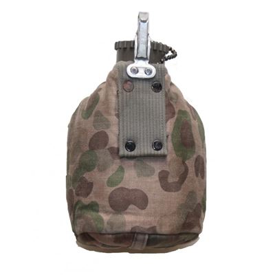 AUSTRIA ALU field canteen with drinking spout and K4 cover, second-hand Austrian Army 9633045 2