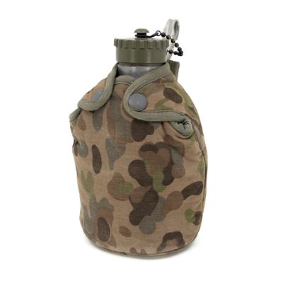 AUSTRIA ALU field canteen with drinking spout and K4 cover, second-hand Austrian Army 9633045 3
