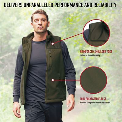 Vest fleece SPEC OPS tactical OLIVE DRAB