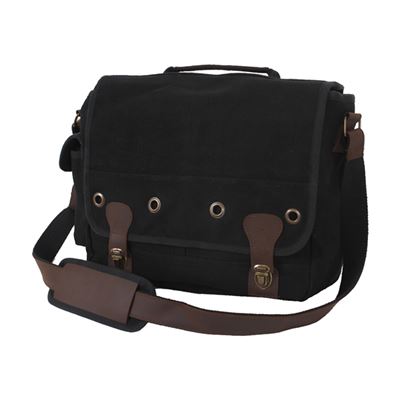 VINTAGE TRAILBLAZER bag over his shoulder BLACK