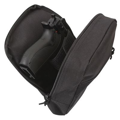 Pouch MOLLE gun for concealed carry BLACK