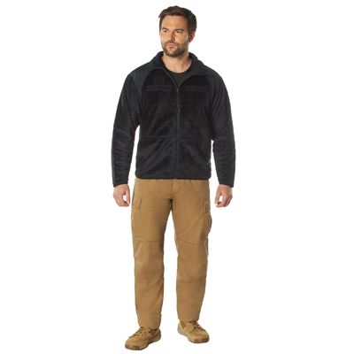 Fleece jacket GEN III / LEVEL 3 ECWCS BLACK