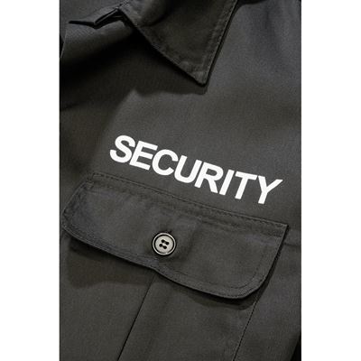 Security US Shirt Short Sleeve BLACK