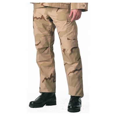 ROTHCO BDU pants rip-stop 3-COL DESERT