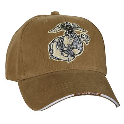 Cap Low Profile Eagle, Globe & Anchor COYOTE ROTHCO 9827 3