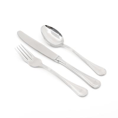 AIRFORCE ITALIAN cutlery (soup spoon, fork, knife) STAINLESS STEEL