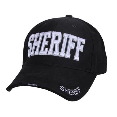 DELUXE SHERIFF Baseball Cap BLACK