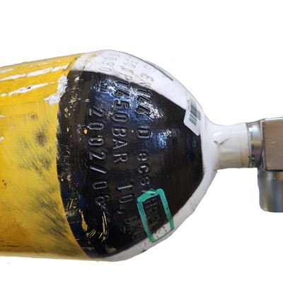 6-litre/300 bar pressurised steel cylinder with blue valve used other AR-6300-G 5