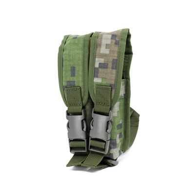 Pouch for 2 MP5/Scorpion EVO 3 magazines UNI vz.07 SK DIGITAL WOODLAND
