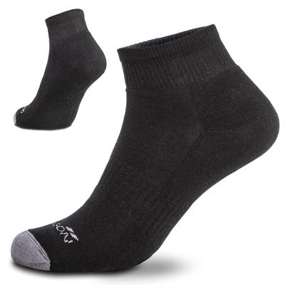 LOW CUT BLACK sock