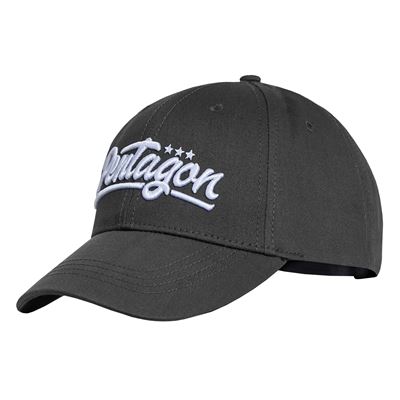 COMPETITOR BB CAP with PENTAGON embroidery CINDER GREY