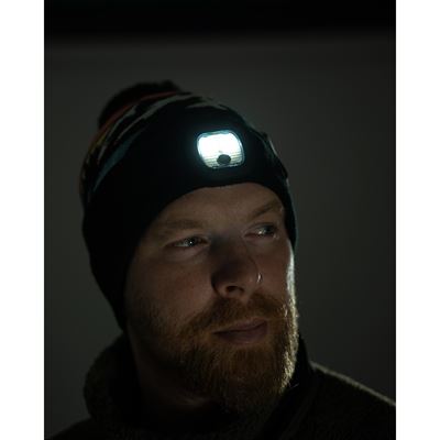 ADVENTURER knitted beanie with light PENTAGON K13060-ADV-FLS 2