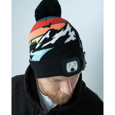 ADVENTURER knitted beanie with light PENTAGON K13060-ADV-FLS 3