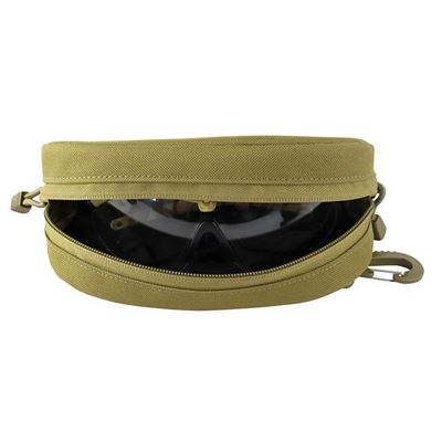 TACTICAL COYOTE Glasses Case KOMBAT KO-1940-CO 2