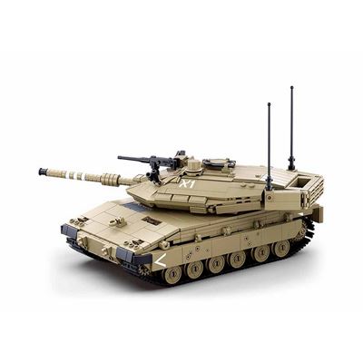 Toy ALLIED MEDIUM TANK 2in1 Sluban M38-B1022 2