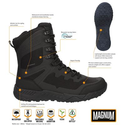 Ultima 8.0 SZ WP Boots – BLACK MAGNUM M810057-087-02 3