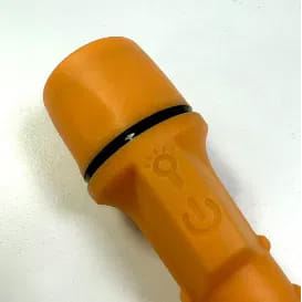 FFLAM SOLAS GEN2 Rubberised Lifeboat Signalling Torch + Spare Bulb