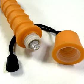 FFLAM SOLAS GEN2 Rubberised Lifeboat Signalling Torch + Spare Bulb