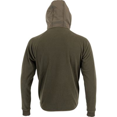 Hybrid Hoodie fleece hoodie ZELENÁ SPEERO SPHOODHYB 7