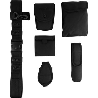 VIPER SECURITY PATROL belt with 6 COVERS BLACK Viper® VBELPATSY 2