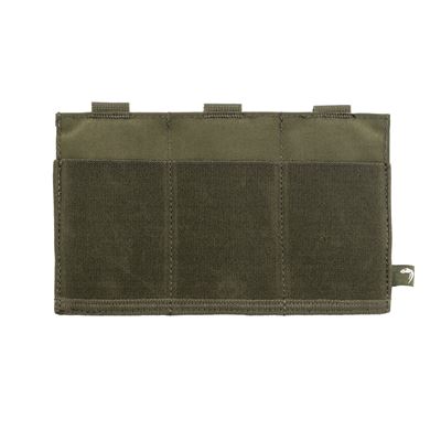 Elastic open pouch for 3 M4/M16 magazines OLIV